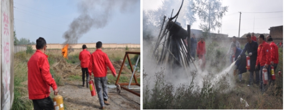 民爆公司開展反恐防暴、消防應急演練