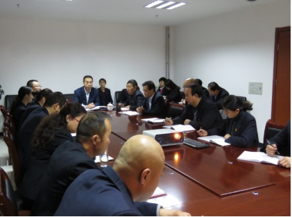 集團(tuán)黨委成員、紀(jì)委書記李志明來我司宣講黨的十九大精神